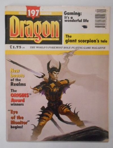 Dragon magazine issue - magazine, 197.