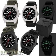 KHS INCEPTOR EINSATZUHR ANALOG MILITÄR BW ARMEE UHR US ARMY TACTICAL WATCH STEEL