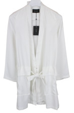 COP COPINE Palmier Jacke Damen (EU) 36 Dünn Mit Gürtel Mid-Länge Taschen