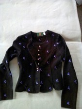 K&K Kaiserjäger Trachtenjacke (NP 179€)Gr.32 schwarz