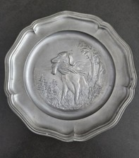 ​Massiver Zinnteller mit