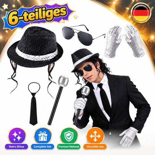 Teilig michael jackson - 6-teilig,
