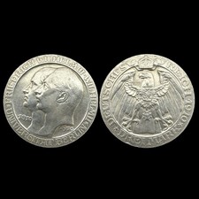 Deutsches Kaiserreich 3 Mark Silber Münze 1910 - 100 Jahre Universität Berlin