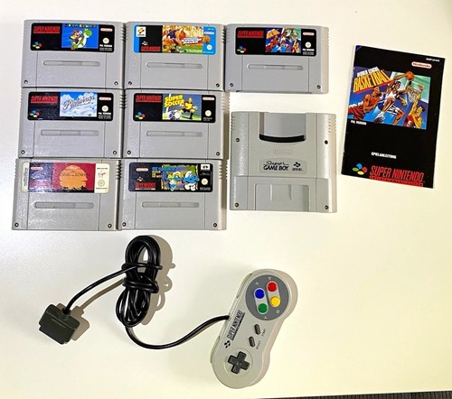 Nintendo snes bundle 8 - nintendo, bundle: