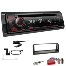 Kenwood Autoradio Spotify DAB Bluetooth USB Set für Peugeot 106 1991-2003