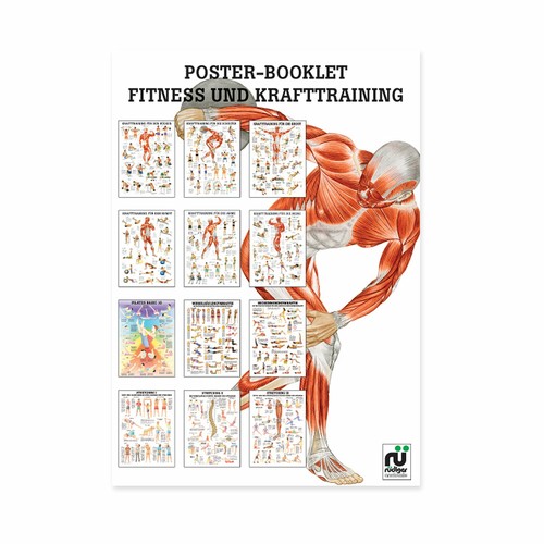 Poster booklet fitness und - poster,