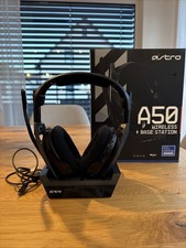 Astro A50 Wireless Headset + Base Station - Schwarz - PS5 / PS4 / PC - B-Ware