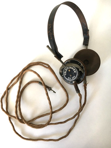 Vintage telefunken kopfhörer - vintage,