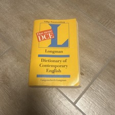 Longman Dictionary of Contemporary English (DCE)