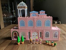 Polly Pocket Bluebird Traumbauer Haus 5 Zimmer Figuren Zubehör