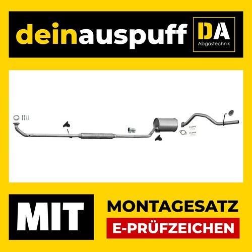 Auspuffanlage für daihatsu - auspuffanlage,