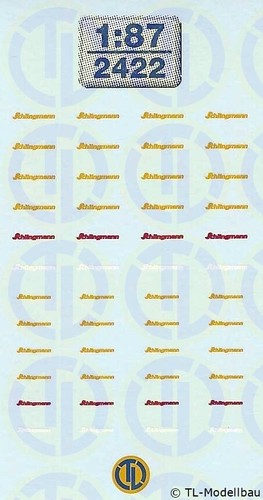 2422 decals schlingmann - 2422,