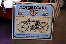 Emailschild MOTOBECANE MBK