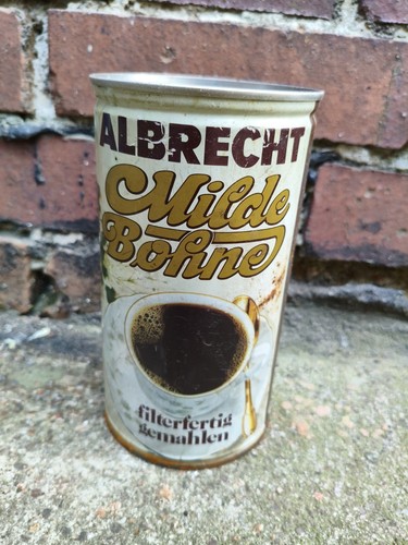 Alte blechdose albrecht kaffee - alte,