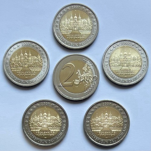 Euro deutschland 2007 set - 5x,