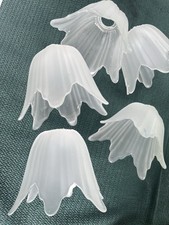 Lampenschirme Glas Mattiert Blütenform Ersatzschirme