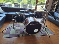 Schlagzeug Pearl Gretsch Remo Stagg Basix + Pearl Hardware + Sonor Paiste Becken