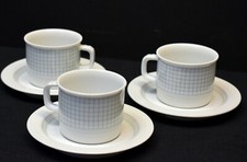 3x Tasse mit Untere -
