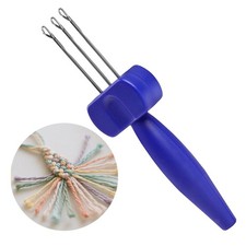 Häkelnadel mit Knüpfhaken