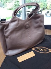 Tod's Tasche Leder taupe