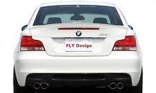 passend für BMW 1er Tuning Coupe Cabrio E82, Slim Spoiler LACKIERT heckspoiler l