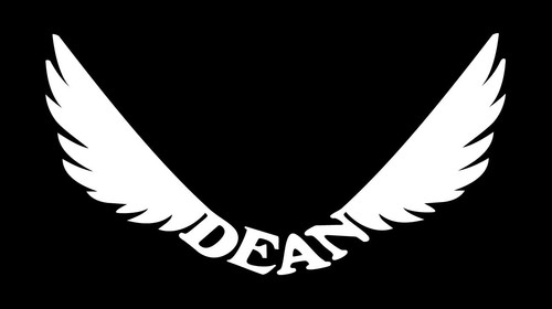 Dean guitars klebeschrift - dean,