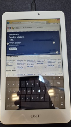Acer iconia tab 810 - iconia, 8