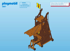 Ersatzteile  aus Playmobil Set  3887  Angriffsturm Ritter