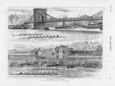 Antiker Druck von 1877 -