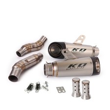 Für Kawasaki Z1000 2010-2023, Z1000SX 2010-2019 Exhaust System Mid Pipe Mufflers