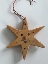 NEU Holz Dekoration Sternchen