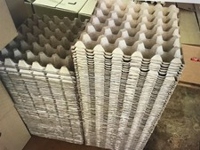 100 Stück Eierlagen, Eierhöcker, Eierwaben Eierverpackung, Eierkartons, 30er