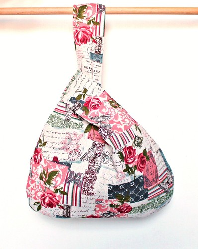 Knotentasche mit innentasche - mit,