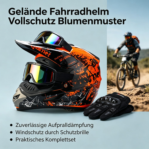 Offroad fahrradhelm größe - größe, l