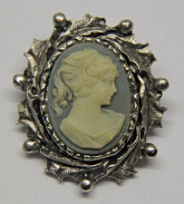 Vintage Cameo Brosche im