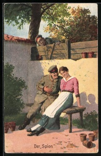 Künstler arthur thiele - künstler-ak,