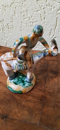 Keramik figur mann mit - keramik,
