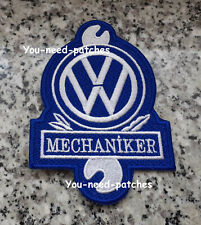 VW Volkwagen Mechaniker Patch German Car Auto Jersey Auto Tuning Racing Sew On