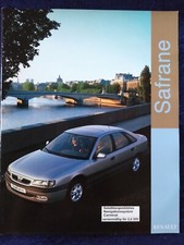 Renault Safrane Prospekt