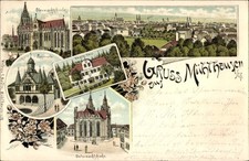 Litho Mühlhausen Unstrut Hainich Kreis, Popperode, Weisses Haus, Total - 3580723