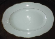 antike große Servierplatte