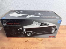 GMP 1932 Ford Roadster Hot Rod Schwarz Silber *Vintage Deuce Series* 1:18