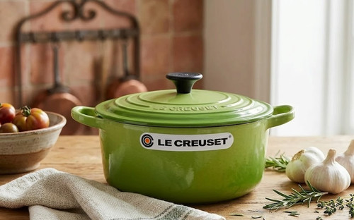 Creuset gusseisen cocotte - le,