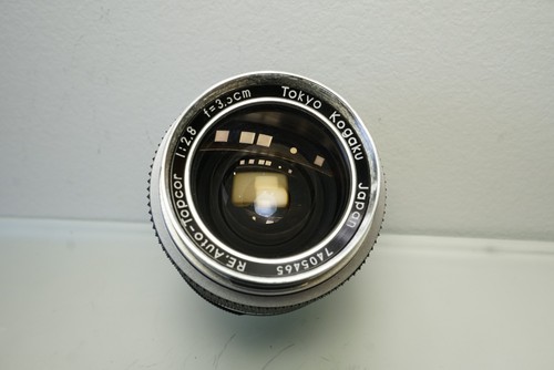 Topcor auto 5cm f2 8 - topcor, re-auto