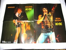 AC/DC / SCORPIONS - Metal Hammer XXL Poster - gefaltet - Sammlerstück