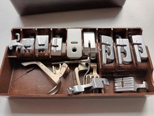 Veritas 13 Nähmaschinenfüße Set - Stichplatte, Federn