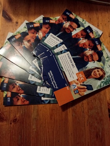 10x stück neu aldi - 10x, talk