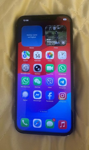 Iphone pro max 128 - 12,