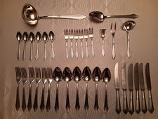 Umfangreiches Besteck - WMF - Fächermuster