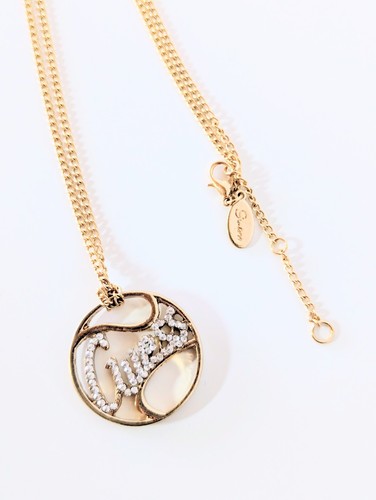 Guess halskette mit logo - mit,